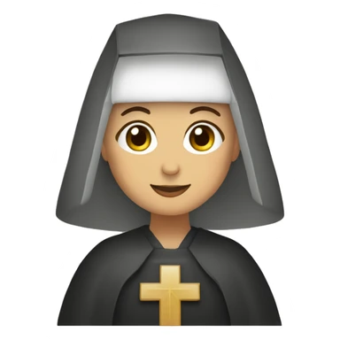 Monja Santa Cándida hijas de Jesús jesuitinas sticker