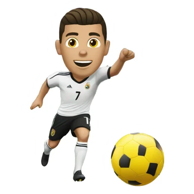 Cristiano Ronaldo Scores a Goal sticker