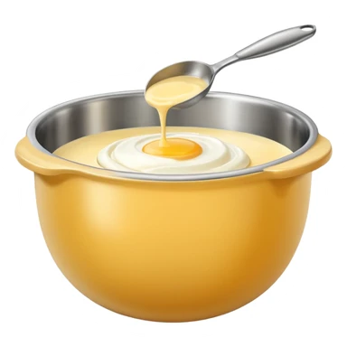 mixing bowl and baking preparation sticker