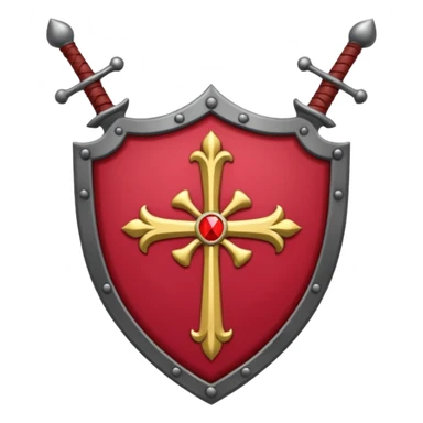 brasão sangrando medieval rosa de sangue vermelha sticker