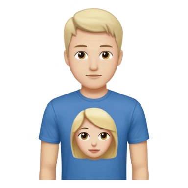 A avartar like a boyfriend send to a girl friend through message:wifey sticker