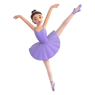 classic ballet dancer sticker
