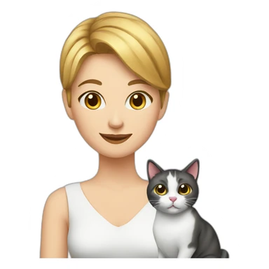 Cat lover sticker