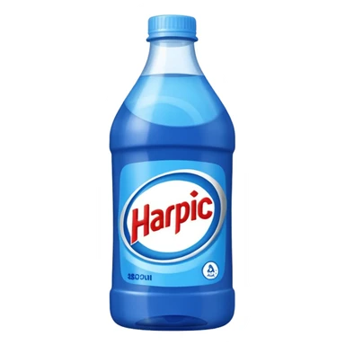 Harpic sticker