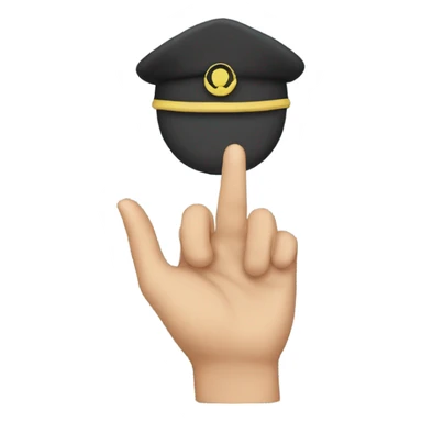 salute heart sticker