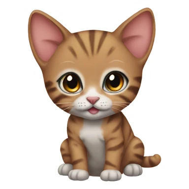 Baby kat sticker