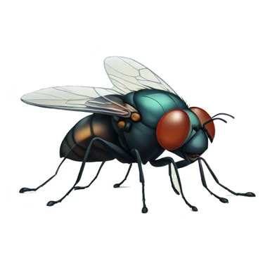 Housefly  sticker