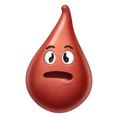 tear drop shaped meat sticker