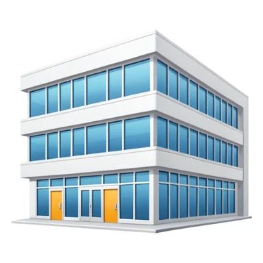 fitnesstudio  gebäude auf dem gym steht sticker