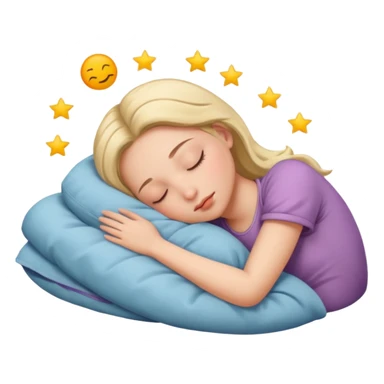 Chica durmiendo linda  sticker