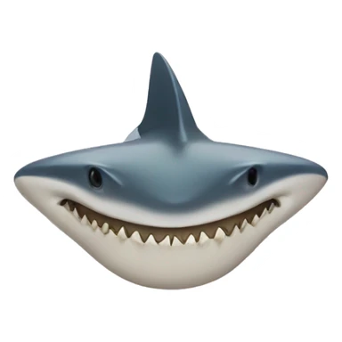 one shark tooth sticker