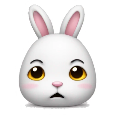 Sad bunny  sticker