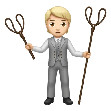 men with whips sticker