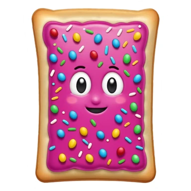 wild berry pop tart sticker