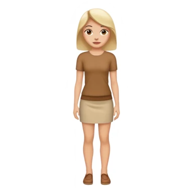 person woman fullbody sticker
