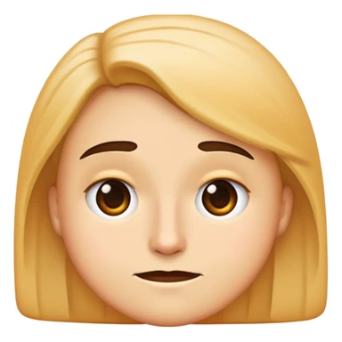 🙂—Slightly Smiling Face combined with 😒 — Unamused Face sticker