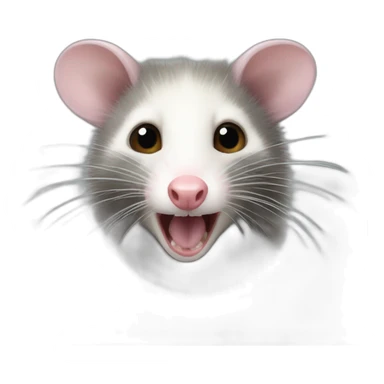 opossum triggered sticker