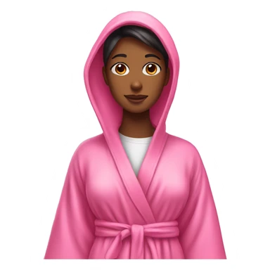 Pink robe girly  sticker