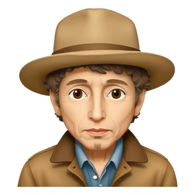 Bob dylan sticker