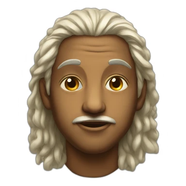 Portrait of a Hindu sticker