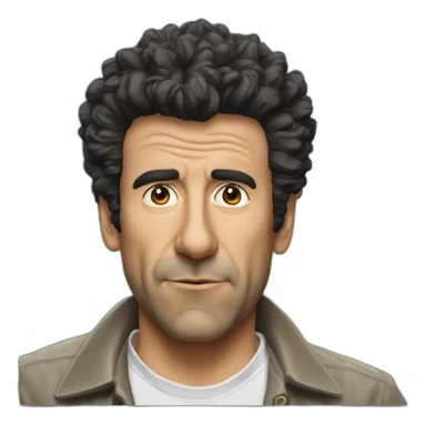 Cosmo Kramer sticker