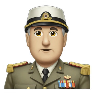 General de gaulle sticker