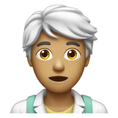 Feverish sick sticker