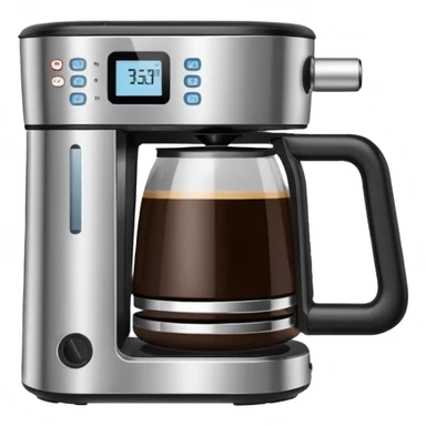 coffee pot machine  sticker