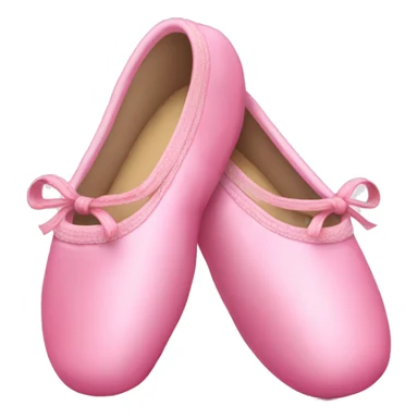 pink ballet slippers sticker