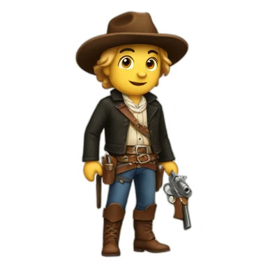 cute billy the kid sticker