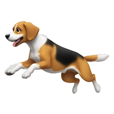 Agility dog jumping over anvil sticker