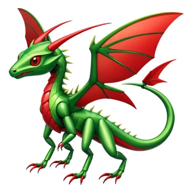 Shiny Exotic Flygon-Scyther-Hybrid-Creature sticker