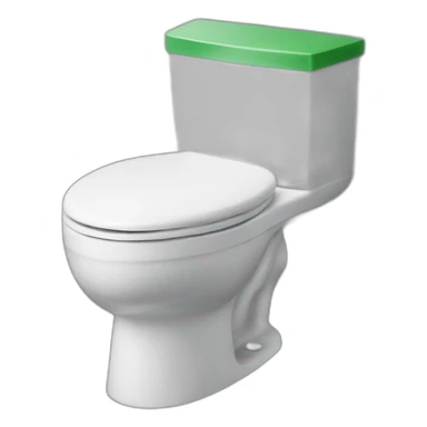 luigi-in-toliet-seat sticker