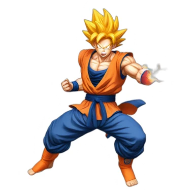 Goku kamehameha sticker