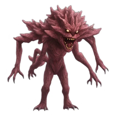 demogorgon monster stranger things sticker