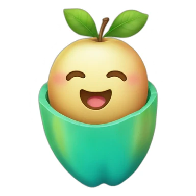 Kawaii Pomme de terre sticker