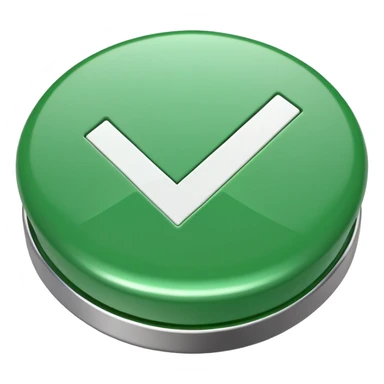 Check Mark Button replace Check Mark with number 165 sticker
