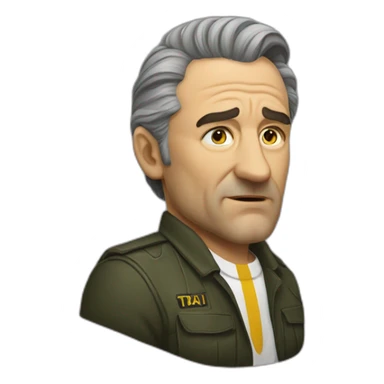 Robert de Niro as Taxi Driver sticker
