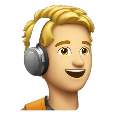 Lire avec musique sticker