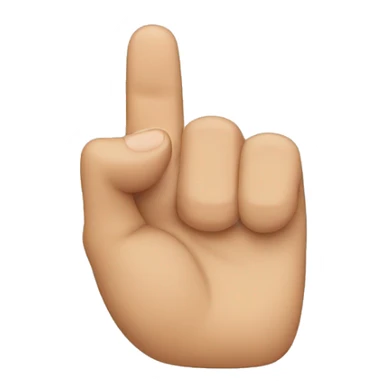 thumb finger down sticker