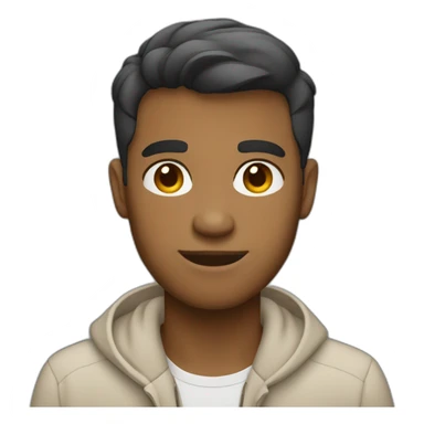 developer on mac laptop light skin tone sticker