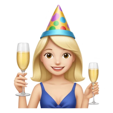 A partir de celle image cree une version pareil mais joyeux  sticker