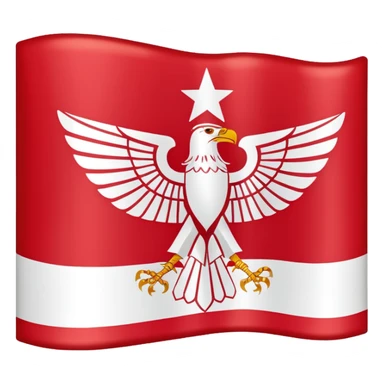 Anceint assyrian flag sticker