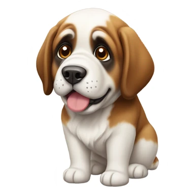 Mini Saint Bernard sticker