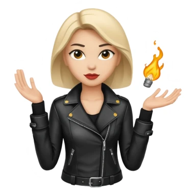 woman thief chic sticker