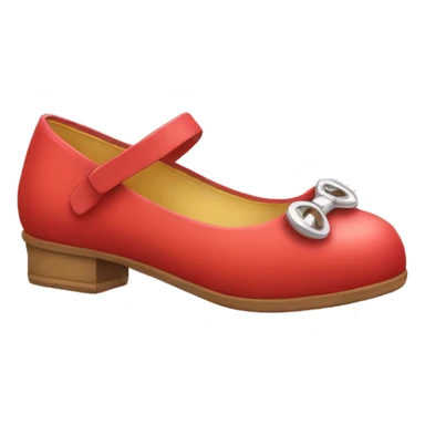 Cute shoes with charm sticker