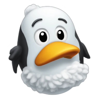 Chilly Willy sticker