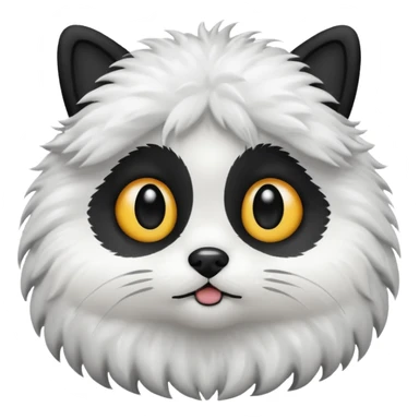 Pet Black&White style sticker