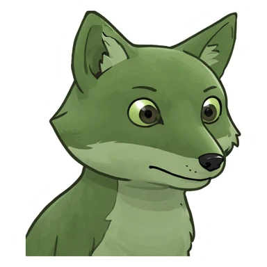 Fox sticker