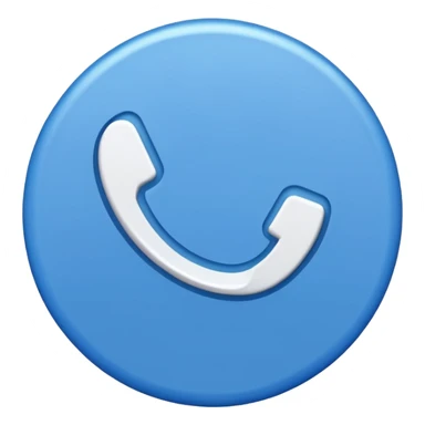 Blue circle with irregularities on it on it is boundaries and it should have a white tick no face sticker